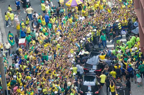 Ssp Diz Que Ato De Bolsonaro Reuniu Mil Monitor Da Usp Aponta Pico