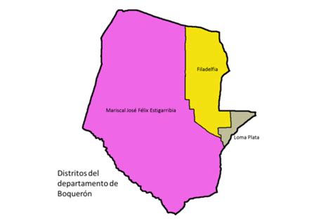 Paraguay Ordenamiento Territorial Los Departamentos Del Paraguay Y