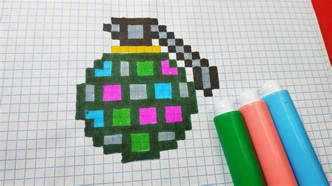 Como Dibujar El Rpg De Fortnite Pixel Art Tutorial Paso A Paso Arte Images