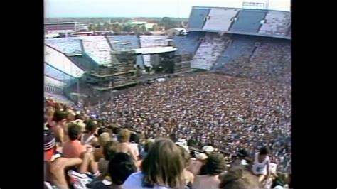 Ozzy Osbourne August 1982 Texxas Jam Dallas TX US Cotton Bowl