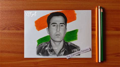 Drawing Captain Vikram Batra Pvc Shershaah Tia Youtube