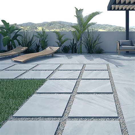 20mm Outdoor Porcelain Tiles | Modern backyard landscaping, Garden ...