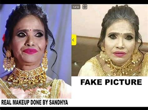 Ranu Mondal Makeup Viral Photo Was Fake Makeup Artist Revealed Real