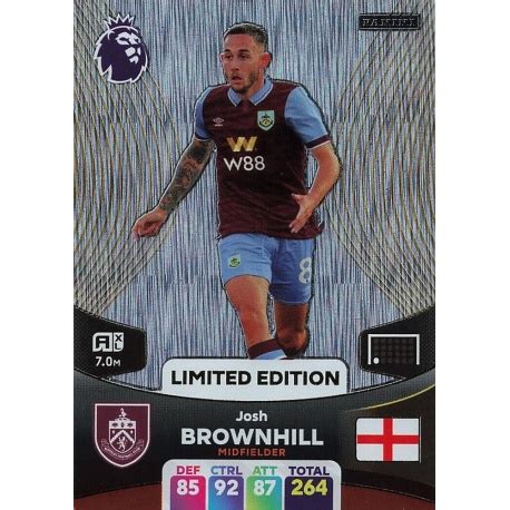 Offer Cards Josh Brownhill Limited Edition Panini Adrenalyn Xl Premier