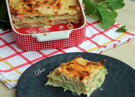 Lasagne Au Chou Pointu Et Au Saumon Les Petits Plats De B A Lasagne