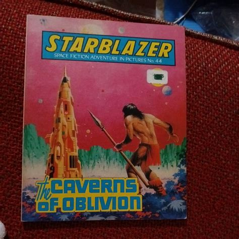 Starblazer Space Fiction Adventure In Pictures No 44 Caverns Of