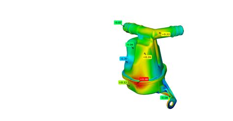 Optische Vermessung Von Bauteilen 3D Scan