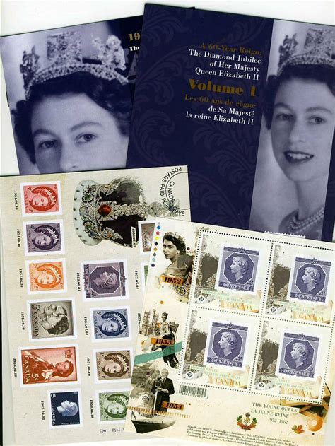 Canada Queen Elizabeth Ll Diamond Jubilee Keepsake Folder