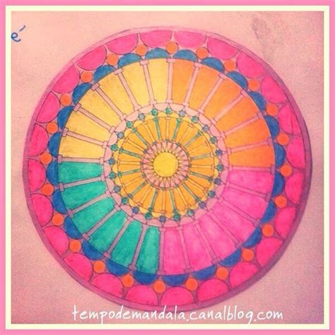 Ros Ceas Mandalas De Luz E Cores Tempo De Mandala Mandala Arte