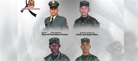 Ejército Identifica A Cuatro Militares Asesinados Por El Eln En Antioquia