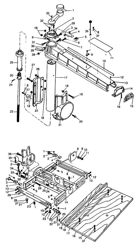 Craftsman Radial Arm Saw Wiring Diagram