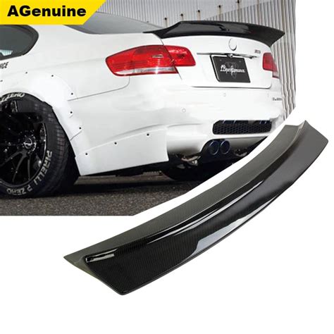 Carbon Fiber And Frp Primer LB Style Rear Trunk Spoiler Back Boot Lip