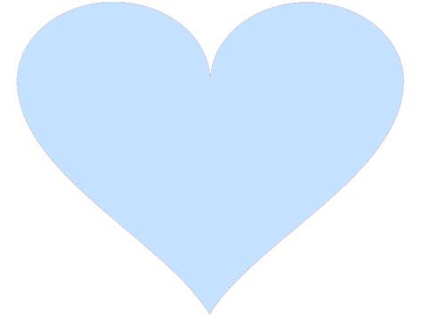 Light Blue Heart Clip Art at Clker.com - vector clip art online ...