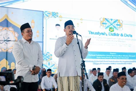 Tausiyah Dzikir Dan Doa Sambut Tahun Baru Di Medan Membaranews