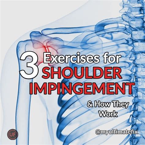 Impingement Exercise Shoulder Instagram Ejercicio Excercise Work