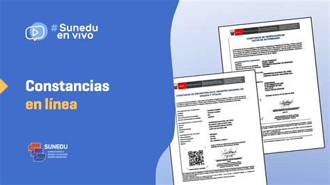 Sunedu Solicitar Constancia De Inscripci N De Grados Y T Tulos En