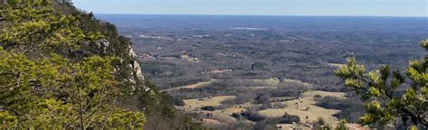 Hanging Rock Wolf Rock Cooks Wall Loop Map Guide North Carolina