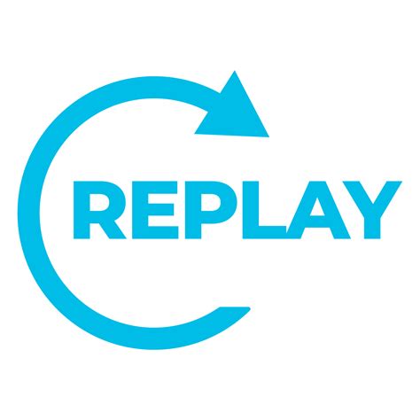 Replay Symbol Icon On Transparent Background 17177706 Png