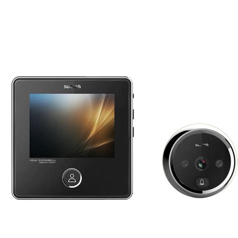 3 0 Inch TFT LCD Screen Night Vision Smart Door Bell Digital Peephole