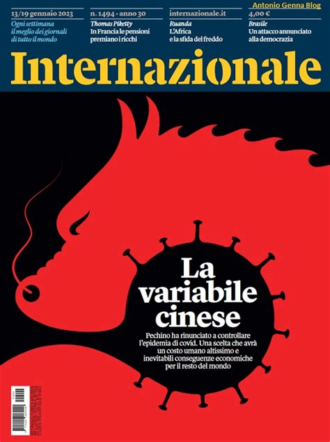 Edicola “internazionale” 1494 “la Variabile Cinese” Antonio Genna