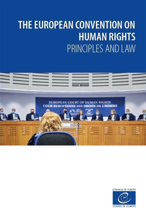 The European Convention On Human Rights Principles And Law