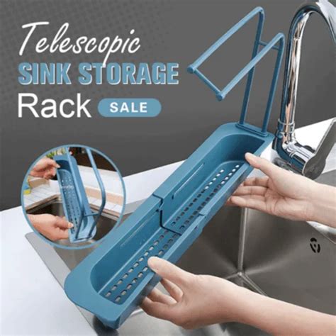 Telescopic Sink Storage Rack Bravo Goods