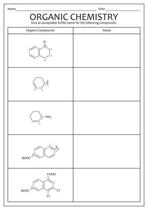 Practice Identifying Functional Groups