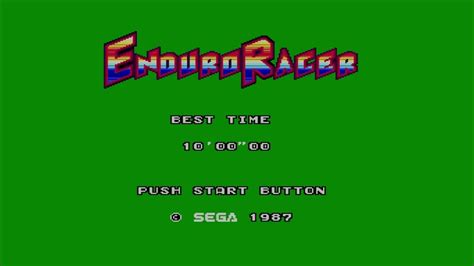 The Best Of Retro Vgm 2856 Enduro Racer Smssmkiii Bgm 2 Youtube