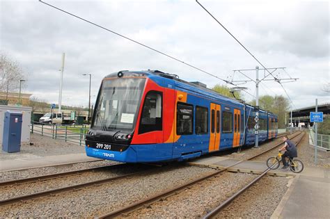 Richard's Tram Blog: SHEFFIELD TRAM TRAIN ON TEST 11 APRIL 2017 - Frank Bagshaw