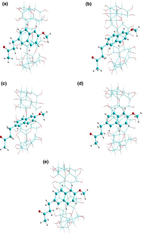 Geometrical Structures Of Nab Cd Inclusion Complexes B Complex