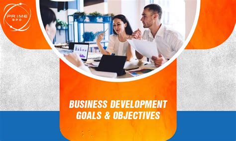 business development goals  objectives achieve success