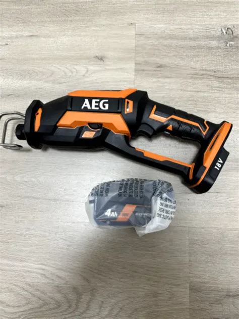 Aeg 18v Brushless Pruning Saw A18ps1 Plus 4ah Force Battery Same Day