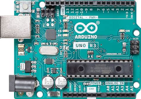 Arduino Hardware Parts Of An Arduino Uno Microcontroller