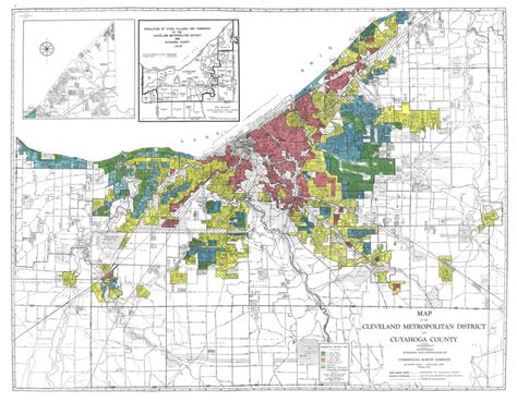 Home Owners Loan Corporation Home Loan Security Map Redlining Map