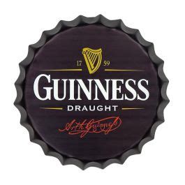 Kapsel Dekoracyjny Metalowy Cienny Guinness Draught