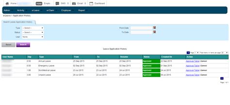 E Leave Online System Leave Time And Claims Management Plus Payroll