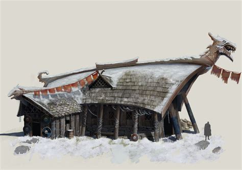 Viking Longhouse by Lauren Roberts