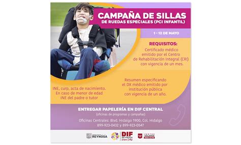 Inicia Dif Reynosa Registro Para Campa A De Sillas De Ruedas Especiales