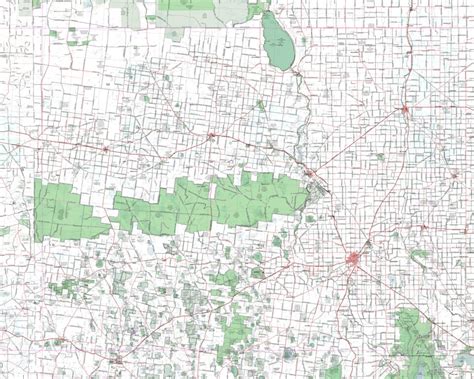 Getlost Map Sj5403 Horsham Australia Touring Map V15 1250000 By