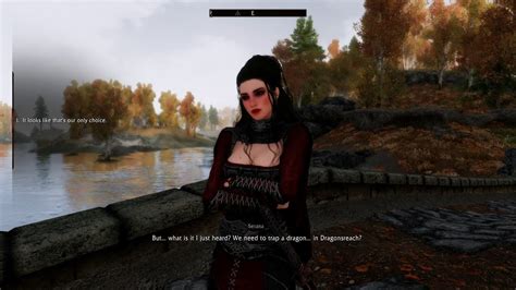 Skyrim Serana Dialogue Add On Sda Mod Playthrough 89 Mq Alduin S Bane 3 Youtube