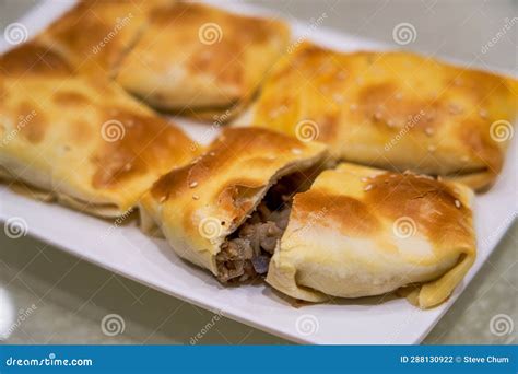 A Delicious Chinese Xinjiang Dish Baked Buns Stock Photo Image Of