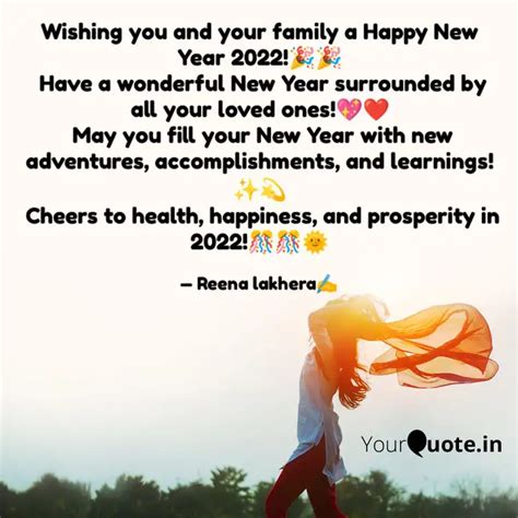 Wishing You And Your Fami Quotes Writings By Reena Yourquote