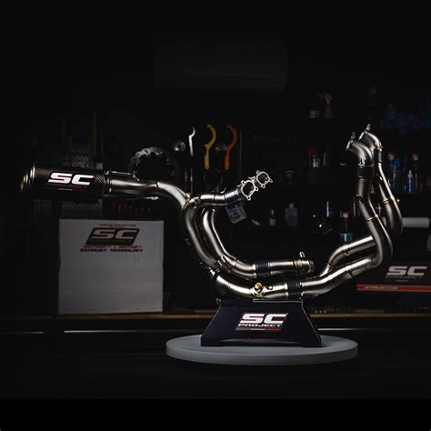 WSBK CR T Full System Race Exhaust By SC Project D26A SBK R