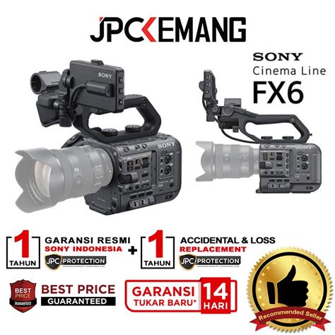 Jual Sony FX6 Body Only Full Frame Cinema Camera Garansi Resmi Shopee