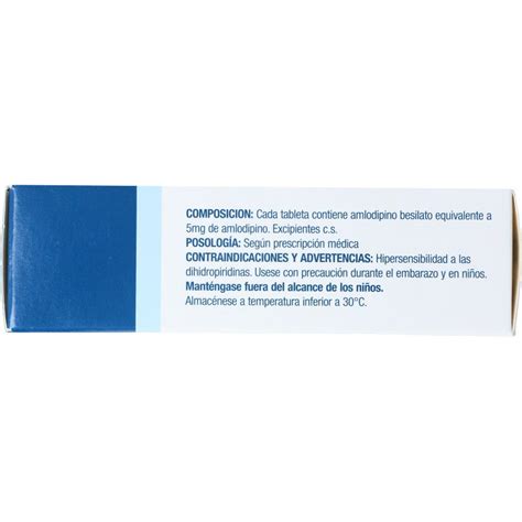 Norvas 5mg Caja X 30 Tabletas