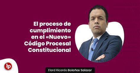 El proceso de cumplimiento en el Nuevo Código Procesal Constitucional