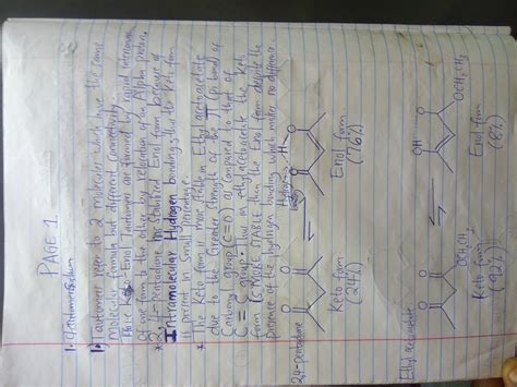 Solved Both Pentanedione And Ethyl Acetoacetate Have Two