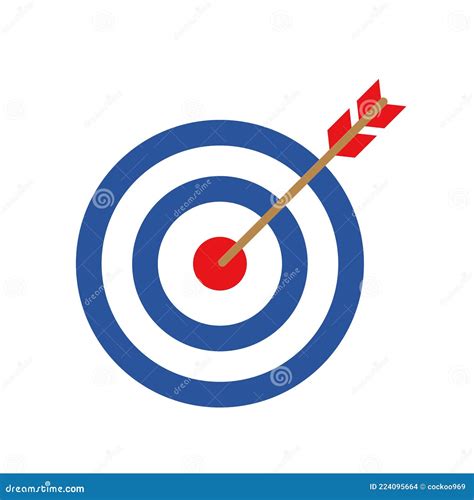 Clip Art Of Target Shooting At A Festival Stock Vector Illustration