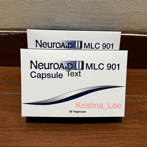 NEUROAID II MLC 901 TAB 60 CAPS Serba Serbi Others Di Carousell