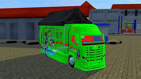 Rilis Mod Bussid Truk New BKJ Kolor Ijo By Budesign TM Mod Bussid